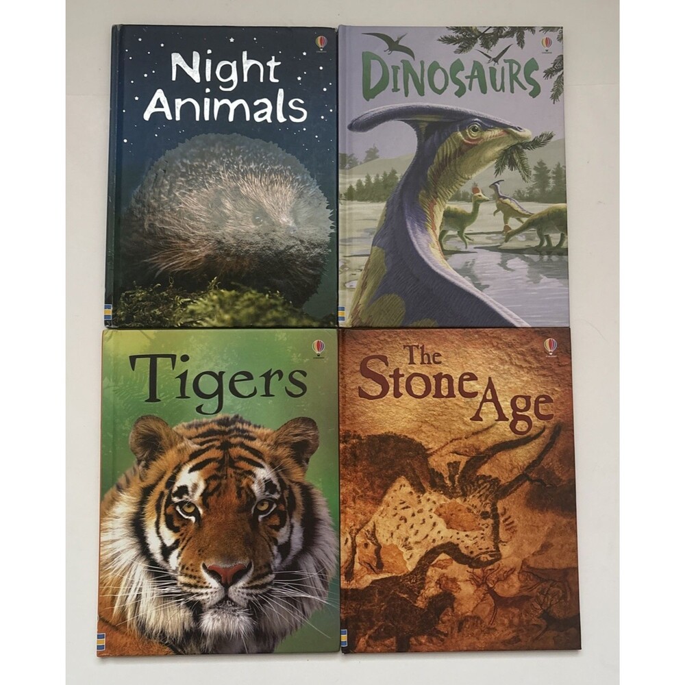 Usborne Beginners Books Lot of 4 Collection Set Age 4-7 Hardback Animals Science